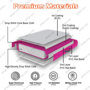 Hamac gonflable pour trampoline à eau flottant pour plusieurs personnes pour la pêche - Product Image 6