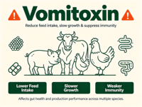 Complexe enzymatique dégradant les mycotoxines de qualité alimentaire pour atténuer le stress AFB1, ZEN, DON, FUM, T2, OTA chez les poulets, les canards et la volaille – Additif alimentaire