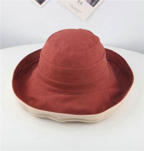 Sombrero de Pescador Plegable de Ala Ancha para Mamá e Hija, para Mujeres, Niñas y Niños, para Actividades al Aire Libre, Playa, Viajes, Protección Solar - Product Image 2
