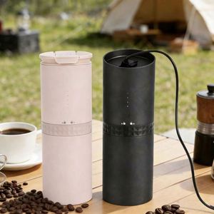 Cafetera Portátil con Molinillo, Cafetera de Goteo, Set de Goteo para Campamento, Kit de Café Portátil para Viajes, Campamentos, Oficinas - Product Image 1