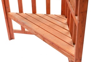 Banc de jardin extérieur en <span class=keywords><strong>bois</strong></span> d'usine avec treillis Nature <span class=keywords><strong>bois</strong></span> traité sous pression comprend <span class=keywords><strong>tonnelle</strong></span> arches tonnelles pergolas - Product Image 4