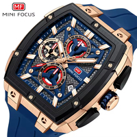 Jam Tangan Quartz Multifungsi Mini Focus MF0602G Baru untuk Pria