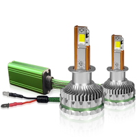 Nuevo Diseño de Fábrica, Faro LED para Auto de Alta Potencia 300w 50000lm, Bombilla LED H7 H11 H4 para Auto, Bombilla LED H4