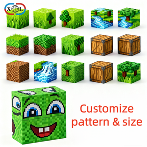 Fabricant chinois en gros de blocs magnétiques OEM ODM avec logo personnalisé, ensemble éducatif STEM, aimant en néodyme pour le temps de partage familial - Product Image 5