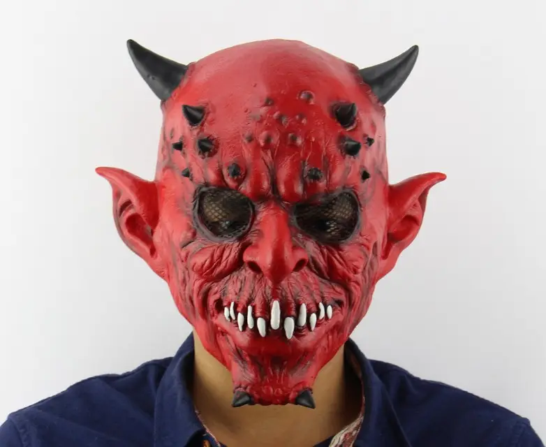 Venom Mask Halloween Dark Cosplay Superhero Venom Long Tongue Latex Horror Mask Halloween