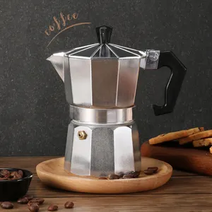 Baming 1cup 2cup 3cup 6cup 9cup 12cup Pot Pot Espresso makinesi alüminyum Mokapot