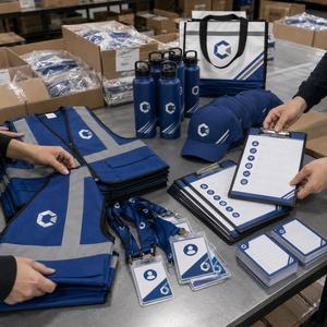 Kit de Operaciones para Eventos Personalizado al por Mayor, Paquete para Personal Voluntario OEM ODM con Chaleco de Seguridad, Cordón, Tarjeta de Identificación, Portapapeles y Gorra - Product Image 4