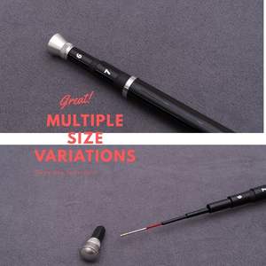 Canne à pêche télescopique en fibre de carbone ultra-légère DK Factory Direct, design taïwanais puissant, pour la pêche au crevettes, commande à faible volume disponible, plage - Product Image 5