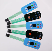 Panneaux de touches à membrane PET personnalisés, panneaux de membrane acrylique sérigraphiés, boutons tactiles pour instruments et compteurs