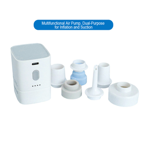 Mini Portable Air <b>Pump</b> Inflator Deflator for Vacuum Storage Bags Mattress Inflatables Type-C Rechargeable - Product Image 5