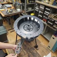 Moteur à courant alternatif monophasé de haute qualité pour four commercial conforme ROHS respectueux de l'environnement personnalisé 208-230V