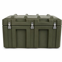 Boîte de rangement rotomoulée IP65 en LLDPE, résistante à la compression, avec mousse EVA personnalisée pour équipement de test