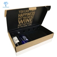 Caja de Cartón Corrugado Perforada para Envío de 12 Botellas de Agua o Vino