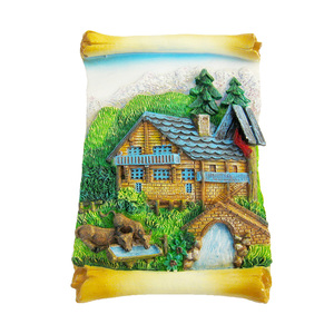 FH6304 Venta al por mayor de imanes de resina 3D para nevera, tipo recuerdo turístico, para dejar mensaje y decoración del hogar - Product Image 4