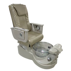 Equipo de Alta Gama para Salón de Uñas, Silla de Spa para Masaje de Espalda y Cuidado de Pies, Silla de Pedicura Eléctrica Reclinable Ajustable de Lujo Moderno - Product Image 1
