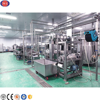 Fruit Ananas Mangosap Concentraat Maken Verwerking Vullen Complete Productielijn