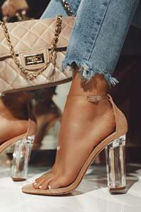 <span class=keywords><strong>Sandalias</strong></span> de tacón alto transparentes para mujer, sexys, 888 - Product Image 3