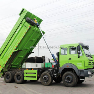 شاحنة ثقيلة قلابة بيبين 8x4 محرك ديزل من Weichai Euro3 محرك اليد اليسرى محرك ACC تحكم في الرحلات بسعر جيد - Product Image 5