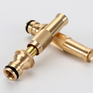 Buse de pulvérisation d'eau en cuivre Rx-Tzp, angle droit, pression d'eau du robinet, pour le lavage de voitures et l'arrosage des fleurs - Product Image 1