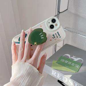 Nouvel arrivage Étui à fleurs de tulipe de conception simple Étui de téléphone anti-chute Étui en TPU avec tulipe Béquille Étui de téléphone portable pour <span class=keywords><strong>oppo</strong></span> A96 - Product Image 5