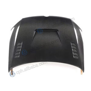 ฝากระโปรงหน้ารถยนต์ BENSNEES แบบกำหนดเอง ทำจากคาร์บอนไฟเบอร์สีดำ สำหรับ <span class=keywords><strong>VW</strong></span> <span class=keywords><strong>Polo</strong></span> พร้อมช่องระบายอากาศ  ฝากระโปรงคาร์บอน  สำหรับเปลี่ยนและอัพเกรด - Product Image 2