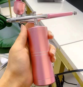 Kit de Aerógrafo Portátil Recargable por USB para Barbería, Pistola de Pulverización Inalámbrica para Arte Capilar con Compresor - Product Image 3