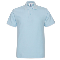T-shirt d'affaires de golf unisexe de haute qualité couleur unie pour polo Oem Logo personnalisé en gros de fabricant chinois