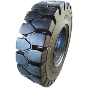 Veicoli elettrici cerchi in acciaio per pneumatici solidi pneumatici per carrelli elevatori 6.50-10 pneumatici solidi