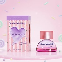 Parfum KOSY MOSY Candy Fluttering EDP, flacon rond dégradé, boîte de style bonbon, parfum pour femme, cadeau, étiquette privée personnalisée
