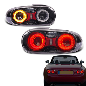 <span class=keywords><strong>Feu</strong></span> arrière archaïque Animation de démarrage <span class=keywords><strong>feu</strong></span> arrière pour Mazda Miata MX5 NC feux arrière Emark approuvé lumière de fumée - Product Image 1