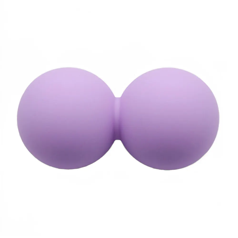 Макарон цвета популярный пищевой силиконовый арахисовый Массажный мяч для йоги фасции мяч для релаксации продукт логотип на заказ
