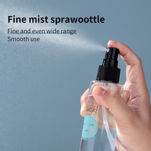 Flacon pulvérisateur vide Lameila 30-100 ml en PET avec logo personnalisé, buse noire et capuchon en plastique <span class=keywords><strong>blanc</strong></span> pour soins de la peau et voyage LM726-731 - Product Image 4