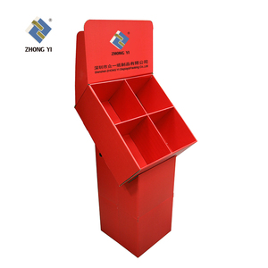 Tùy chỉnh sóng hat có thể gập lại sàn và kệ hiển thị cửa hàng Pop kệ cho sách - Product Image 2