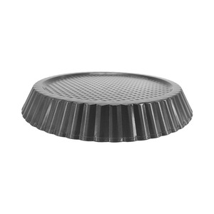 Non-Stick Baking Carbon Steel Round Cake Pan 24 28cm Honeycomb Bottom Dark Gray Hand Wash Only - Product Image 3