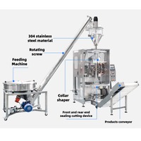 Máquina Eléctrica Automática de Llenado y Empaquetado de Alta Velocidad Controlada por PLC para Polvos Alimenticios (Proteínas, Café, Especias, Condimentos)