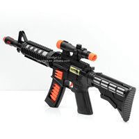 Fusil Mitrailleur Jouet Lumineux de 19 Pouces pour Jeu de Rôle Soldat Cosplay avec Son