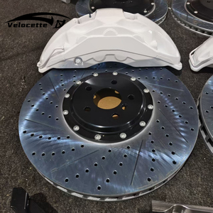 ชุดเบรกลูกสูบ10ตัวคาลิปเปอร์ขนาดใหญ่ชุดดิสก์เบรกคาร์บอนสูงระบบเบรครถสไตล์โลโก้สีสำหรับ BMW <span class=keywords><strong>IX3</strong></span> X7 X5 C7 RS6รถ Audi - Product Image 5