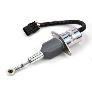 Nuevo solenoide de corte de combustible compatible con motores R300 PC360-7 de 5.9L-8.3L, 24 voltios, reemplaza a 3928161, 3930234, 3964624, 6740-01-2310 - Product Image 1