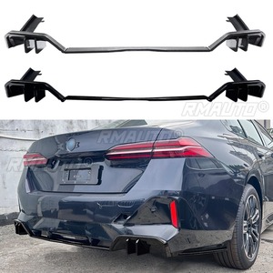 สปลิตเตอร์กันชนหลังแบบ M Sport สำหรับ BMW ซีรีส์ 5 G60 พร้อมดิฟฟิวเซอร์และตัวป้องกันด้านหลัง สำหรับ BMW ซีรีส์ 5 G60 M Sport ปี 2024+ อุปกรณ์ตกแต่งรถยนต์ - Product Image 2