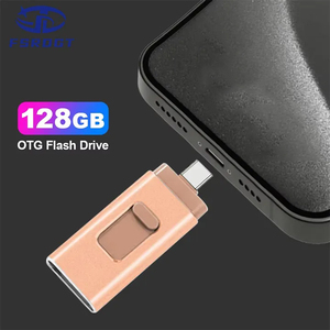 2024 nóng bán 1TB OTG USB Flash Drive chính hãng <span class=keywords><strong>4</strong></span>-in-1 Type-C 64GB 128GB 256GB 1GB USB Flash Bộ nhớ 16GB Thẻ phong cách - Product Image 6