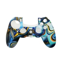 Étui en Silicone personnalisé doux au toucher housse complète étui en caoutchouc Durable pour PS4 coque de contrôleur de jeu pour playstation 4