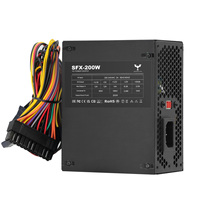 Toplu Sipariş Mikro SFX PC Güç Kaynağı Mini ITX Kasa için 80 PLUS Sertifikalı 200W PSU OEM Fabrika Fiyatı