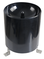 Pluviomètre à godet basculant Holykell en ABS et acier inoxydable à faible coût pour l'irrigation