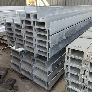 Kustom Pabrik saluran baja karbon galvanis pilar berslot mendukung baja saluran U C baja untuk konstruksi - Product Image 6