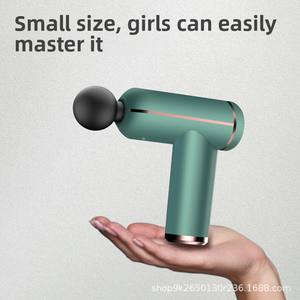 Mini USB Fascia Gun Équipement de <span class=keywords><strong>massage</strong></span> de relaxation corporelle Vente directe d'usine Masseur de membrane cervicale et de colonne vertébrale - Product Image 2