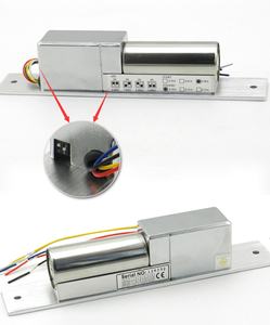 Serrure électrique à pêne dormant de haute qualité, panneau étroit, 5 lignes, serrure électrique à <span class=keywords><strong>basse</strong></span> température, serrure à pêne dormant intelligente pour le contrôle d'accès aux portes - Product Image 5
