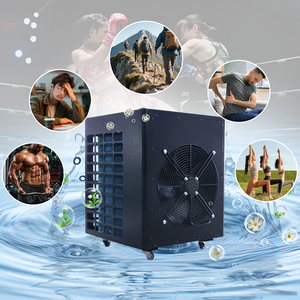 Refroidisseur d'eau pour bain de glace ZT Factory 1,5 CV à refroidissement par eau, compresseur télécommandé, pompe intégrée, filtre, contrôle précis - Product Image 3