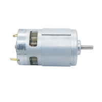 Moteur à engrenages planétaires DC haute vitesse, couple élevé, métal, 12V, modèle 775 IE1, à balais, faible bruit, pour ventilateur de refroidissement, appareil électroménager, sans engrenages