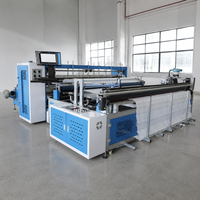 Machine de fabrication de rideaux de cabine jetables non tissés entièrement automatique à servomoteur avec œillets, certifiée CE, OEM ODM, directement de l'usine