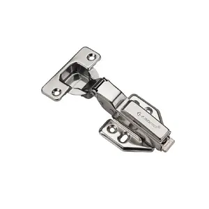 Furniture Hinge Hardware Inox 304 Stainless Steel Hydraulic Hinge Soft Closing Hinges for Kitchen Cabinet Cupboard